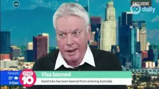 David Icke on being banned from Australia 2019