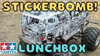 Tamiya Lunchbox Sticker Bomb sticker set by Sticker Licker. Thank you Pete @cw-01creations46
