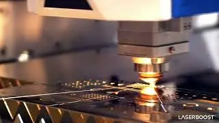 LaserBoost - Online-Blechschneiden und -Biegen