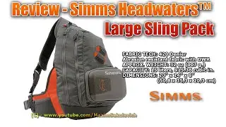 Обзор наплечного рбкзака - Simms Headwaters&trade; Large Sling Pack