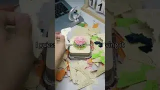 2025 calendar 3d memo pad！tear off the paper one by one，then you will get a castle in the sky#gift