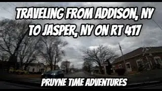 ROAD TRIP #3: Addison to Jasper NY Route 417. November 2024. Pruyne Time Adventures #fyp