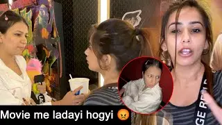 Movie me hui ladai 😢| Sneha Sachdeva