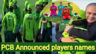 Pakistan PCB Announced team wct but more experts open objection on players performance 