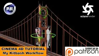 My Kitbash (Xpresso) Workflow (Cinema 4D Tutorial)