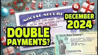 🎁 Thanksgiving December 2024 Social Security Payment Schedule Secrets Revealed! Double Deposits?