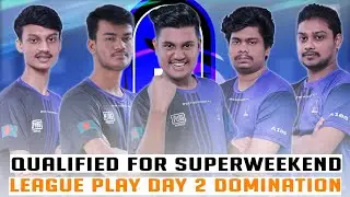 QUALIFIED FOR 1ST SUPERWEEKEND | A1ESPORTS | PMPL LEAGUE DAY 2 DOMINATION HIGHLIGHTS