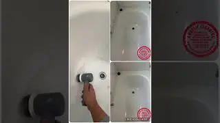 How to remove black stains from bathtub ?