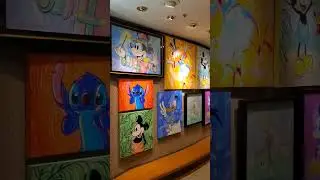 Promenade Fine Art Gallery❣️ #shorts #disney #art #mermaid