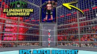 WWE Elimination Chamber 2022 Epic Match Highlight! PS5
