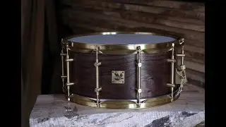 Lignum Drums / one ply steam bent 14x6,5 full brass hardware