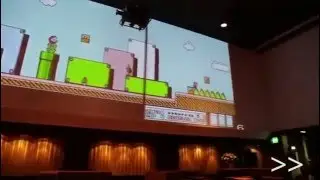 360 degree Mario projection