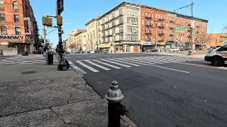 Hill Climbing In Upper Manhattan On W 145th St