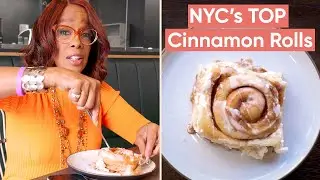 Gayle King Tries &ldquo;Finger-Smacking&rdquo; Cinnamon Rolls in NYC