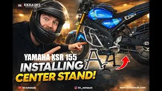 How to Install Center Stand on Yamaha XSR 155 | Full Installation Video