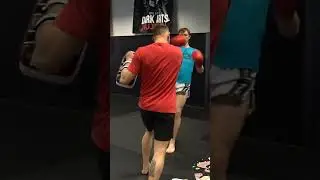 Adam Fugitt teaches morning Muay Thai at Art of War MMA