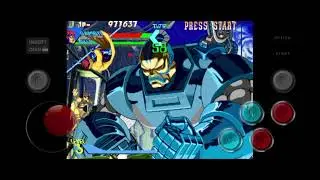 X-Men vs Street Fighter Boss Stage : Gambit and Akuma vs Apocalypse 