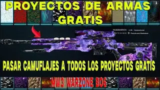 WARZONE GLITCH PARA DESBLOQUEAR PROYECTOS DE ARMAS GRATIS (BLUEPRINTS) y usar CAMUFLAJES de MW2/MW3😱