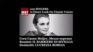 100 Singers - CORA CANNE MEIJER