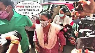 Bharti Singh Plead Innocent After Being ARRESTED By CBI Team With Husband Harrsh Limbachiya!!!