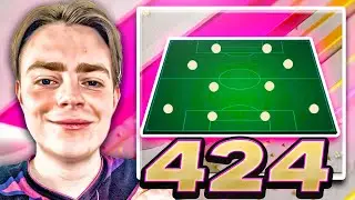 *INSANE META FORMATION* The BEST 4-2-4 Custom Tactics & Instructions in FC 24