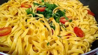 TALHARIM FEITO ASSIM É IRRESISTÍVEL - Você vai se surpreender com esse macarrão delicioso e fácil