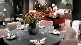 Signature 1100 rundt spisebord og 1550 spisestol fra Bohus