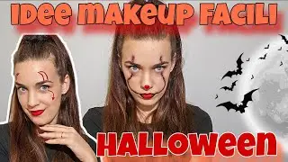 IDEE MAKEUP FACILI E VELOCI PER HALLOWEEN 🎃 👻 Anche per principianti ~ tutorial