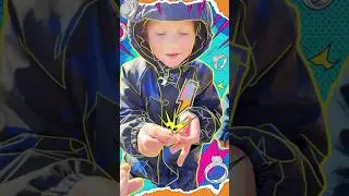 Metal detector + kids = a diamond ring on a UK beach 😲 #adventure #England #beach #металлоискатель