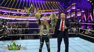 FULL MATCH - Nia Jax Vs Liv Morgan - Womens Crown JewelChampion - WWE Crown Jewel 2/11/2024 -WWE2K24