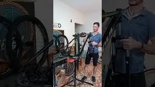 Montagem de BIKE MTB. #BIKE #BIKEREELS #MTB #MOUNTAINBIKE #bicicleta