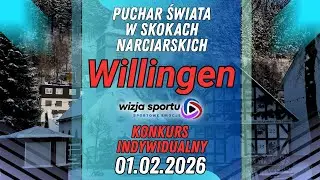 PUCHAR ŚWIATA W SKOKACH NARCIARSKICH: WILLINGEN - NIEDZIELNY KONKURS INDYWIDUALNY || RELACJA NA ŻYWO