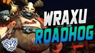 WRAXU INSANE ROADHOG! [ OVERWATCH SEASON 8 TOP 500 ]
