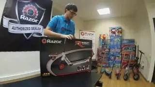 Самокат  Razor R tec. Обзор, распаковка и тест драйв