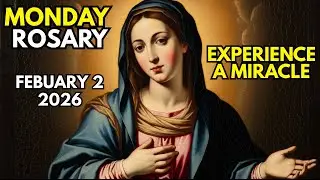 Monday Rosary - Joyful Mysteries - February 2, 2026 - Virtual Catholic Rosary for Your MIRACLE