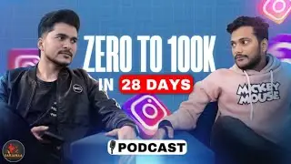 0 to 100K followers in 28 days | Instagram Growth Strategy |  Pranshu Tech Podcast ​