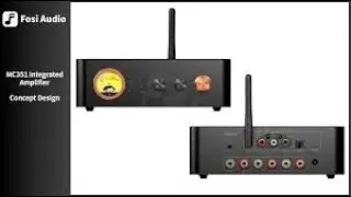 Fosi Audio - MC351 350 Вт 2.1-канальный интегральный усилитель. Тест цифрового коаксиального ауди...
