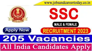 SSC Ladakh Recruitment 2023 | 205 Laboratory Technician, Senior Craft Instructor & Other Posts #JOB
