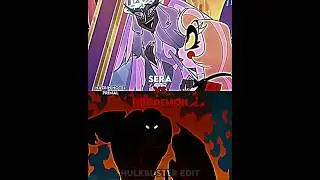 Sera Vs Fire Demon #shorts#hazbinhotel#vivziepop#primal#battle#trending#vsedit