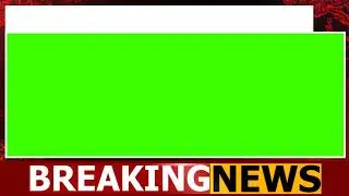 Copyright free | Best News Frame | Green Screen | News Effect for news channel |