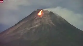 Sep 17, 2024: Brilliant Incandescent Display at Merapi Volcano, Indonesia