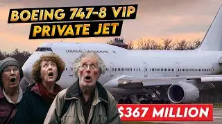 Представлен Boeing 747-8 VIP: летающий особняк стоимостью 367 миллионов долларов