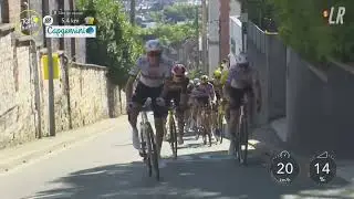 Tadej Pogacar dropped Jonas Vinge Gaard in Climb part Tour de France 2025 Stage 4