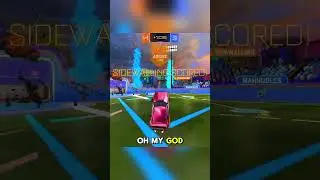 Insane corner from Sidewalling #rocketleague #rl #gaming