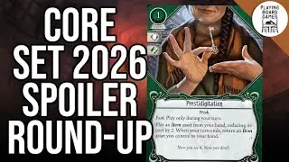 Trish Scarborough and a new Sleight of Hand! (Arkham Core Set 2026 Spoiler Round-Up 8)