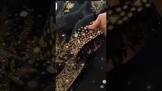 so much pretty mirror work black dress design💞 beautiful mirror work dress #mirrorwork#blackdress