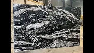 Explosion Black Quartzite Slabs