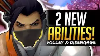 Overwatch HANZO 2 НОВЫЕ СПОСОБНОСТИ &mdash; Залп и отход