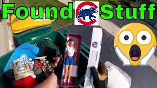 Found Cubs Stuff on the Curb - Scrapping on Garbage Day