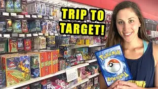 MY WIFE GOES SHOPPING FOR POKEMON CARDS! Opening Packs